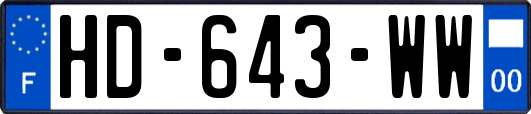 HD-643-WW