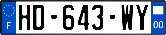 HD-643-WY
