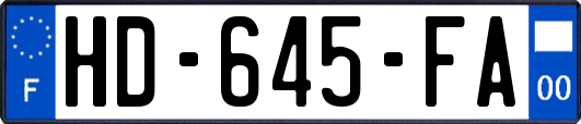 HD-645-FA