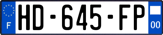 HD-645-FP