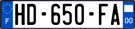 HD-650-FA