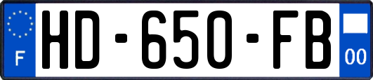 HD-650-FB