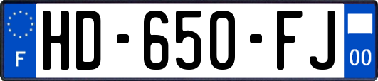 HD-650-FJ