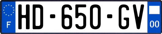 HD-650-GV