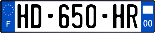 HD-650-HR