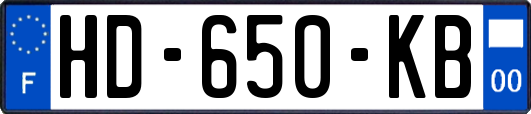 HD-650-KB