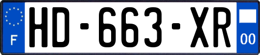 HD-663-XR