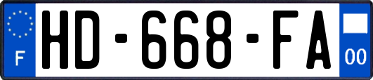 HD-668-FA