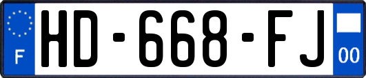 HD-668-FJ