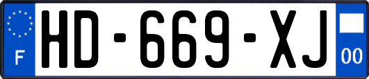 HD-669-XJ