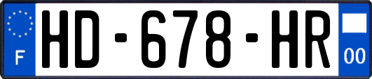 HD-678-HR