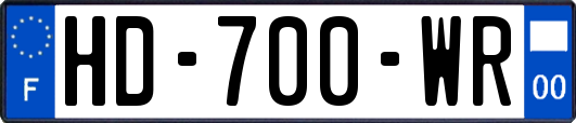 HD-700-WR