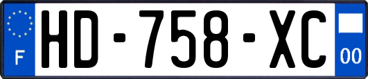 HD-758-XC