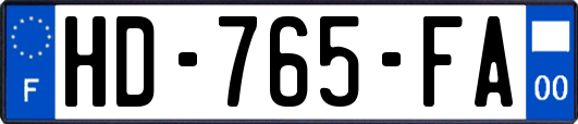 HD-765-FA