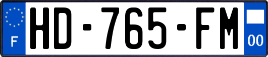 HD-765-FM