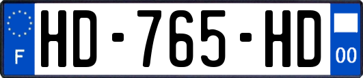 HD-765-HD