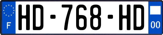 HD-768-HD