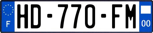 HD-770-FM