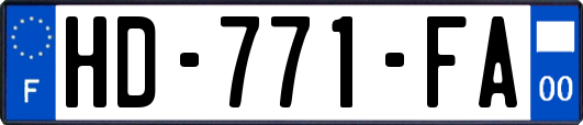 HD-771-FA
