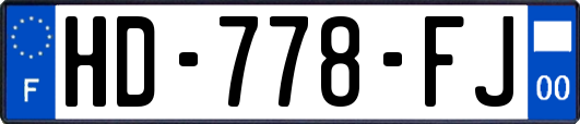 HD-778-FJ