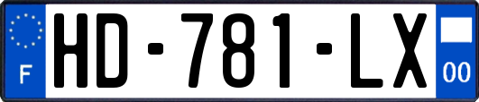 HD-781-LX