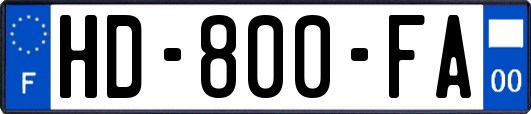 HD-800-FA