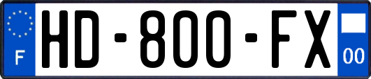 HD-800-FX