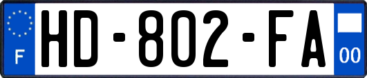 HD-802-FA