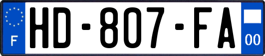 HD-807-FA