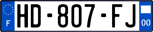HD-807-FJ
