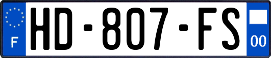 HD-807-FS