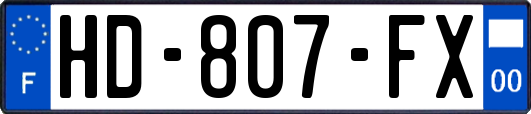 HD-807-FX
