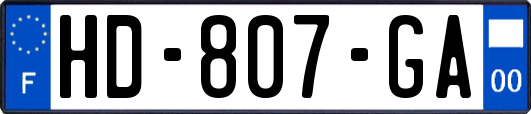 HD-807-GA