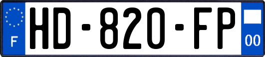 HD-820-FP