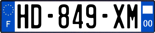 HD-849-XM