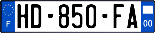 HD-850-FA
