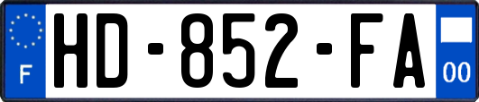HD-852-FA