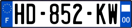 HD-852-KW