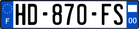 HD-870-FS