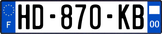 HD-870-KB