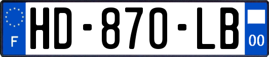 HD-870-LB