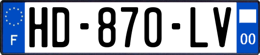 HD-870-LV