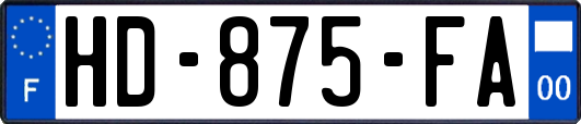 HD-875-FA