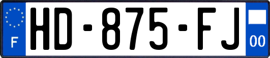 HD-875-FJ