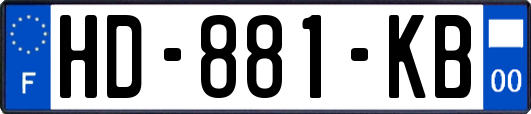 HD-881-KB