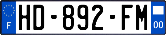 HD-892-FM