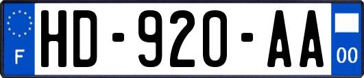 HD-920-AA