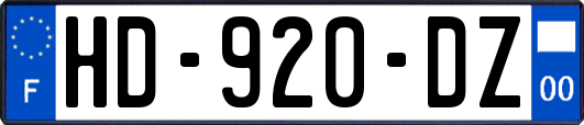 HD-920-DZ