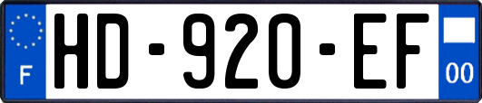 HD-920-EF
