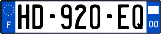 HD-920-EQ